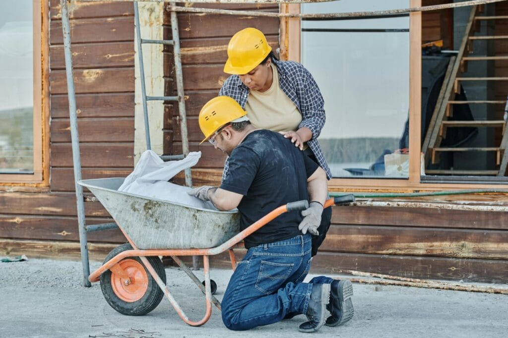 Construction site safety and workplace injury awareness