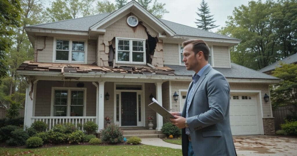"How to Deal with an Insurance Adjuster Home"