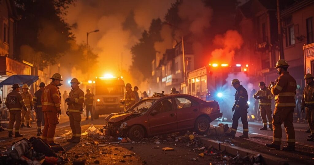 "Head-On Car Accident