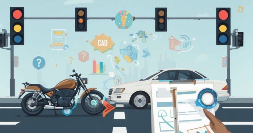 Who Is at Fault in a Motorcycle Accident?